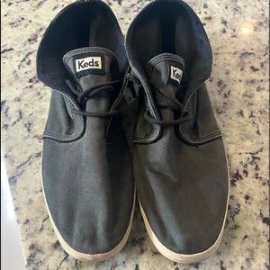 Black slip on Keds
